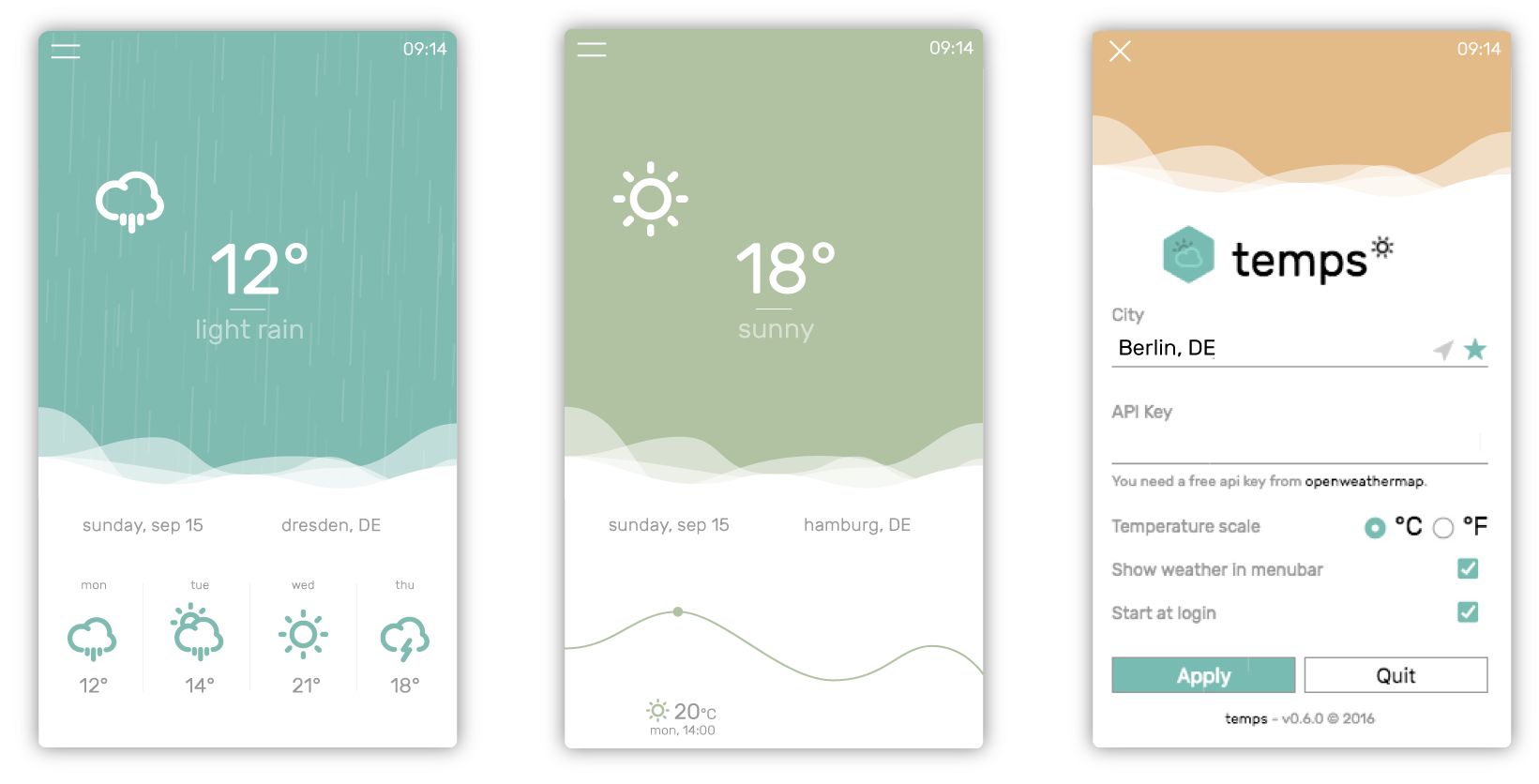 temps preview views